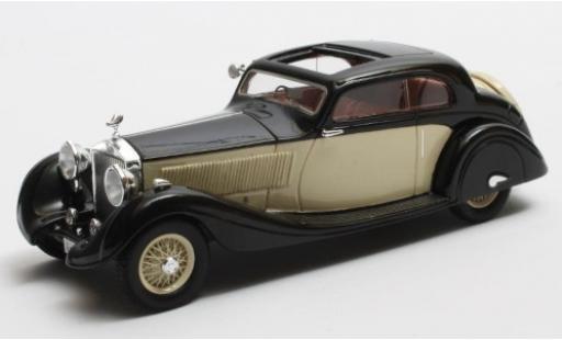 Modellautos Rolls Royce Phantom 1/43 Matrix II Continental Sports Coupe Gurney Nutting schwarz/beige RHD 1935 Maharajah of Jodhpur Fahrgestell-n° 62UK Rolls Royce Phantom 1/43 Matrix II Continental Sports Coupe Gurney Nutting schwarz/beige RHD 1935 Maharajah of Jodhpur Fahrgestell-n° 62UK modellautos