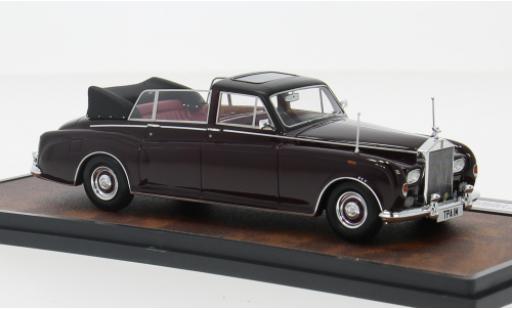 Rolls Royce Phantom 1/43 Matrix VI Landaulet rot 1973 1:43 modellautos