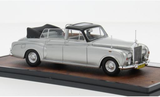 Rolls Royce Phantom 1/43 Matrix VI Landaulet silber 1973 1:43 modellautos