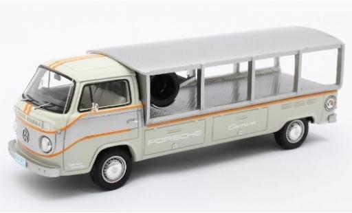 Modellautos Volkswagen T2 1/43 Matrix Renntransporter grau/weiss RHD 1976 Volkswagen T2 1/43 Matrix Renntransporter grau/weiss RHD 1976 modellautos