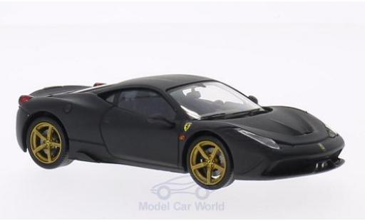 Modellautos Ferrari 458 1/43 Hot Wheels Elite Speciale matt-schwarz 2013 ohne Vitrine Ferrari 458 1/43 Hot Wheels Elite Speciale matt-schwarz 2013 ohne Vitrine modellautos