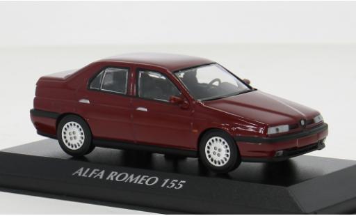 Alfa Romeo 155 1/43 Maxichamps rot 1992 1:43 modellautos
