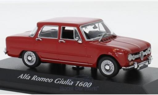 Modellautos Alfa Romeo Giulia 1/43 Maxichamps 1600 rot 1970 Alfa Romeo Giulia 1/43 Maxichamps 1600 rot 1970 modellautos