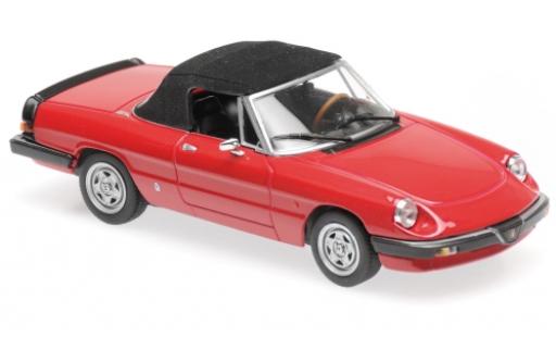 Alfa Romeo Spider 1/43 Maxichamps rot 1983 modellautos