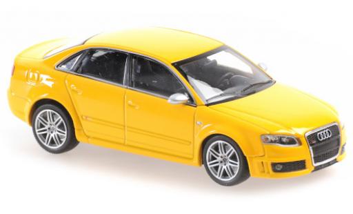 Modellautos Audi RS4 1/43 Maxichamps gelb 2004 Audi RS4 1/43 Maxichamps gelb 2004 modellautos