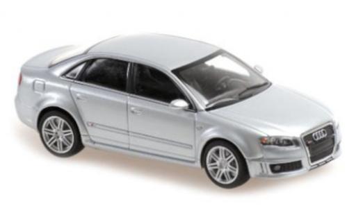 Modellautos Audi RS4 1/43 Maxichamps silber 2004 Audi RS4 1/43 Maxichamps silber 2004 modellautos