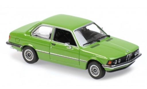 Bmw 323 1/43 Maxichamps i (E21) grün 1975 modellautos