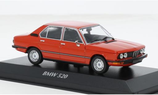 Bmw 520 1/43 Maxichamps (E12) rot 1972 1:43 modellautos