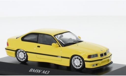 Bmw M3 1/43 Maxichamps (E36) gelb 1992 modellautos