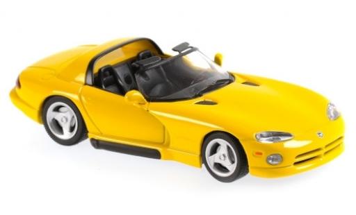 Modellautos Dodge Viper 1/43 Maxichamps gelb 1993 Dodge Viper 1/43 Maxichamps gelb 1993 modellautos