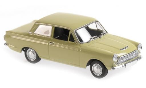 Modellautos Ford Cortina 1/43 Maxichamps MkI grün RHD 1962 Ford Cortina 1/43 Maxichamps MkI grün RHD 1962 modellautos