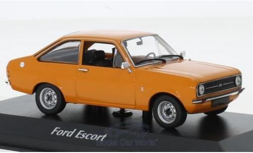 Modellautos Ford Escort 1/43 Maxichamps 1.3 orange 1975 Ford Escort 1/43 Maxichamps 1.3 orange 1975 modellautos