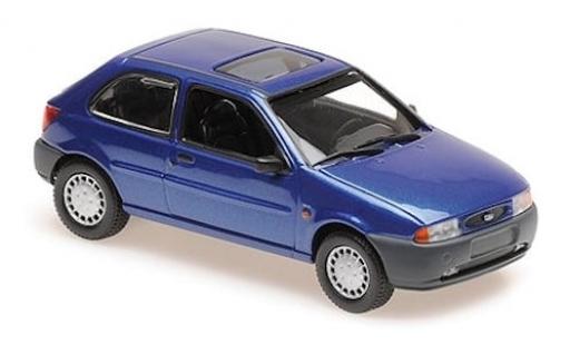Ford Fiesta 1/43 Maxichamps metallise blau 1995 1:43 modellautos
