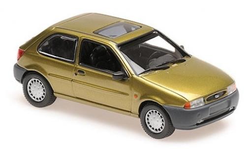 Ford Fiesta 1/43 Maxichamps MK IV gold 1995 1:43 modellautos
