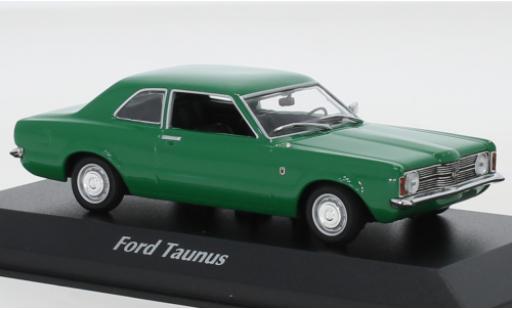 Modellautos Ford Taunus 1/43 Maxichamps (TCI) grün 1970 Ford Taunus 1/43 Maxichamps (TCI) grün 1970 modellautos
