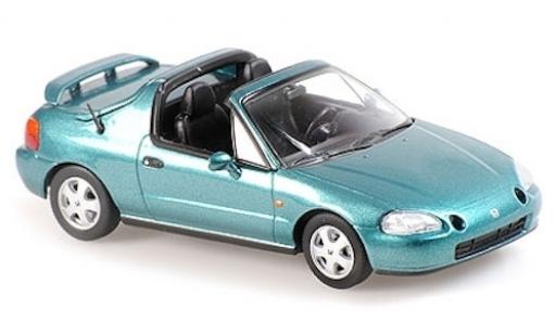 Modellautos Honda CR-X 1/43 Maxichamps del Sol mettalic grün 1992 Honda CR-X 1/43 Maxichamps del Sol mettalic grün 1992 modellautos