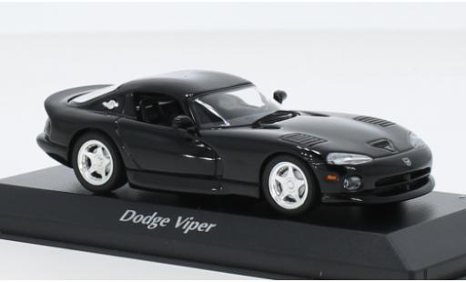 Modellautos Dodge Viper 1/43 Maxichamps GTS noire 1993 Dodge Viper 1/43 Maxichamps GTS noire 1993 modellautos