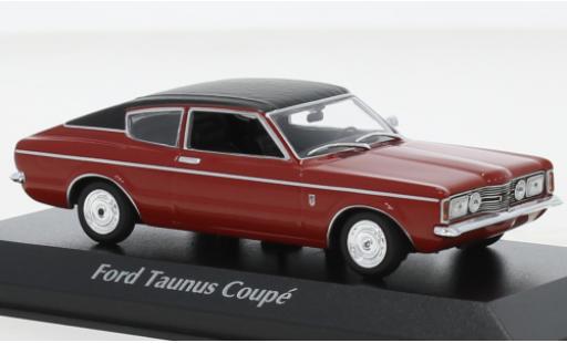 Modellautos Ford Taunus 1/43 Maxichamps (TC I) Coupe rot 1970 Ford Taunus 1/43 Maxichamps (TC I) Coupe rot 1970 modellautos