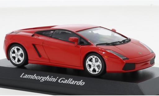 Lamborghini Gallardo 1/43 Maxichamps rouge 2003 modellautos