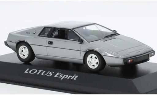 Modellautos Lotus Esprit 1/43 Maxichamps Turbo metallise gris clair 1978 Lotus Esprit 1/43 Maxichamps Turbo metallise gris clair 1978 modellautos