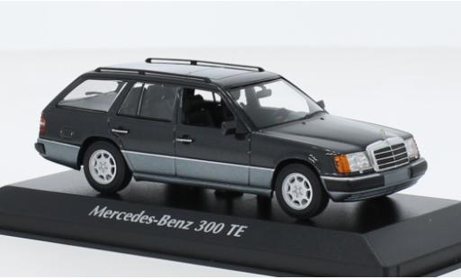 Mercedes 300 1/43 Maxichamps TE (S124) metallise noire 1990 modellautos