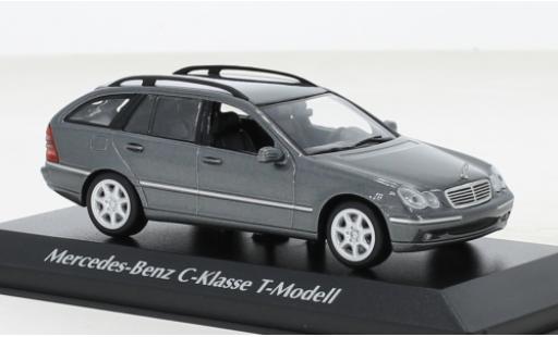 Mercedes Classe C 1/43 Maxichamps T-Modell (S203) metallise grau 2001 modellautos