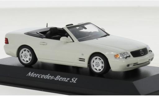 Modellautos Mercedes Classe SL 1/43 Maxichamps (R129) weiss 1999 Mercedes Classe SL 1/43 Maxichamps (R129) weiss 1999 modellautos