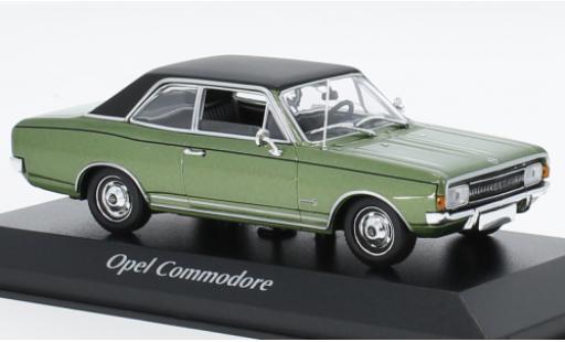 Modellautos Opel Commodore 1/43 Maxichamps A metallise vert/noire 1970 Opel Commodore 1/43 Maxichamps A metallise vert/noire 1970 modellautos