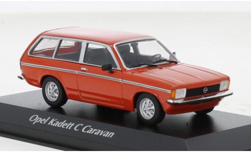 Modellautos Opel Kadett 1/43 Maxichamps C Caravan L rot 1978 Opel Kadett 1/43 Maxichamps C Caravan L rot 1978 modellautos