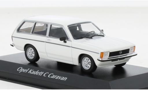 Modellautos Opel Kadett 1/43 Maxichamps C Caravan L weiss 1978 Opel Kadett 1/43 Maxichamps C Caravan L weiss 1978 modellautos