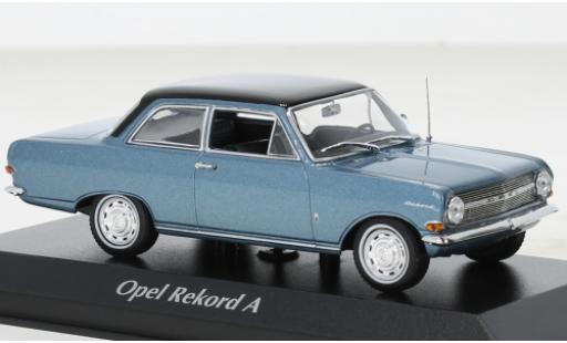 Modellautos Opel Rekord 1/43 Maxichamps A blau 1962 Opel Rekord 1/43 Maxichamps A blau 1962 modellautos