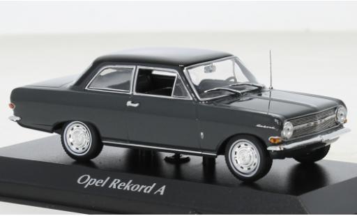 Modellautos Opel Rekord 1/43 Maxichamps A grau 1962 Opel Rekord 1/43 Maxichamps A grau 1962 modellautos