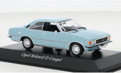 Modellautos Opel Rekord 1/43 Maxichamps D Coupe blau 1975 Opel Rekord 1/43 Maxichamps D Coupe blau 1975 modellautos