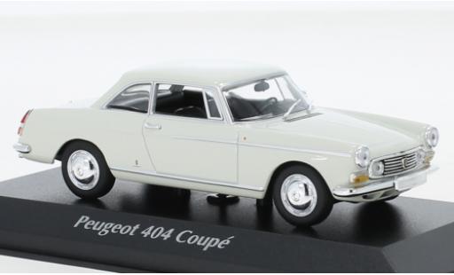 Modellautos Peugeot 404 1/43 Maxichamps Coupe weiss 1962 Peugeot 404 1/43 Maxichamps Coupe weiss 1962 modellautos