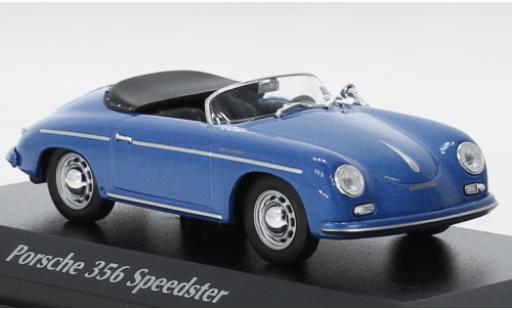Porsche 356 1/43 Maxichamps A Speedster metallise blau 1956 modellautos