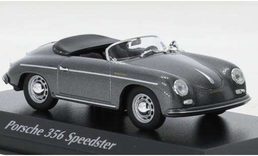 Porsche 356 1/43 Maxichamps A Speedster metallise grau 1956 modellautos