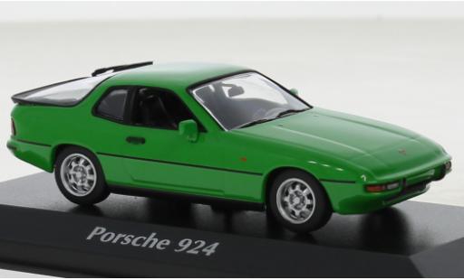 Modellautos Porsche 924 1/43 Maxichamps grün 1984 Porsche 924 1/43 Maxichamps grün 1984 modellautos