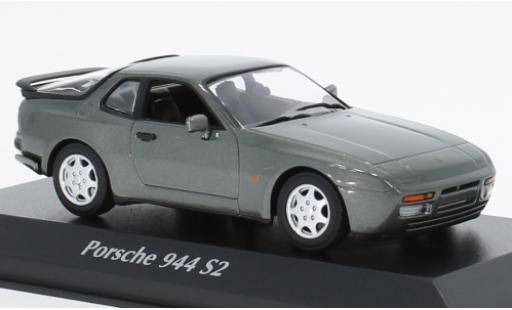 Modellautos Porsche 944 1/43 Maxichamps S2 metallise gris 1989 Porsche 944 1/43 Maxichamps S2 metallise gris 1989 modellautos