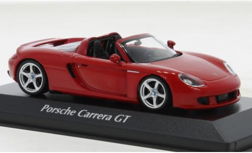 Modellautos Porsche Carrera GT 1/43 Maxichamps rot 2003 Porsche Carrera GT 1/43 Maxichamps rot 2003 modellautos