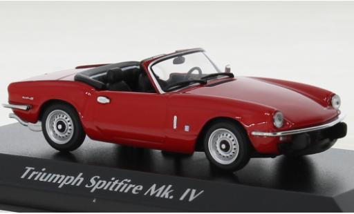 Modellautos Triumph Spitfire 1/43 Maxichamps MK IV rot 1972 Triumph Spitfire 1/43 Maxichamps MK IV rot 1972 modellautos