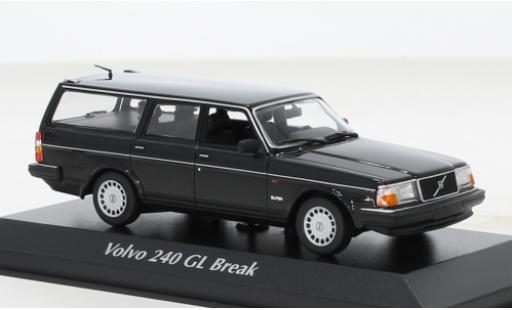 Modellautos Volvo 240 1/43 Maxichamps GL Break schwarz 1986 Volvo 240 1/43 Maxichamps GL Break schwarz 1986 modellautos