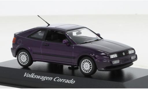 Modellautos Volkswagen Corrado 1/43 Maxichamps G60 metallise violett 1990 Volkswagen Corrado 1/43 Maxichamps G60 metallise violett 1990 modellautos