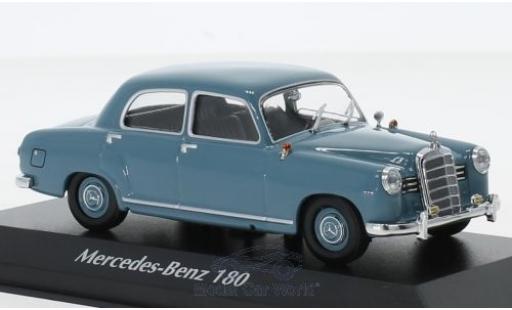 Modellautos Mercedes 180 1/43 Maxichamps (W120) blau 1955 Mercedes 180 1/43 Maxichamps (W120) blau 1955 modellautos