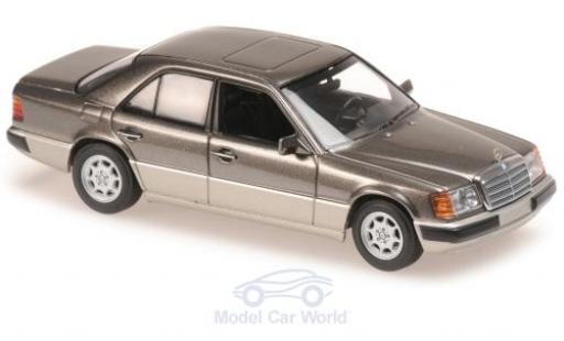 Modellautos Mercedes 230 1/43 Maxichamps E (W124) mettalic grau 1991 Mercedes 230 1/43 Maxichamps E (W124) mettalic grau 1991 modellautos