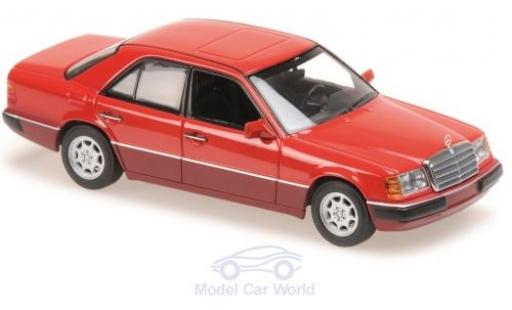 Modellautos Mercedes 230 1/43 Maxichamps E (W124) rot 1991 Mercedes 230 1/43 Maxichamps E (W124) rot 1991 modellautos