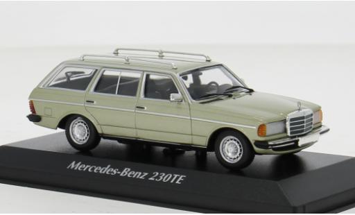 Mercedes 230 1/43 Maxichamps TE (W123) metallise grün 1982 1:43 modellautos