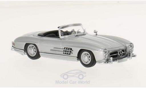 Modellautos Mercedes 300 TE 1/43 Maxichamps SL Roadster (W198 II) silber 1955 Mercedes 300 TE 1/43 Maxichamps SL Roadster (W198 II) silber 1955 modellautos