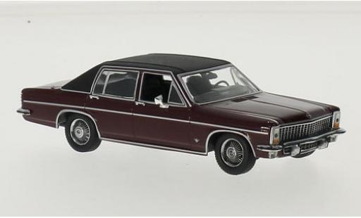 Opel Diplomat 1/43 Maxichamps B rot/schwarz 1969 modellautos