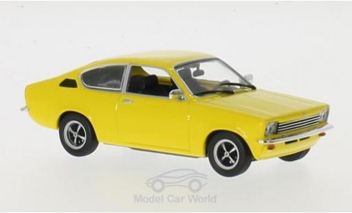 Modellautos Opel Kadett E 1/43 Maxichamps C Coupe gelb 1974 Opel Kadett E 1/43 Maxichamps C Coupe gelb 1974 modellautos