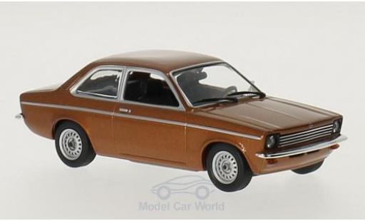 Modellautos Opel Kadett E 1/43 Maxichamps C mettalic braun 1974 Opel Kadett E 1/43 Maxichamps C mettalic braun 1974 modellautos